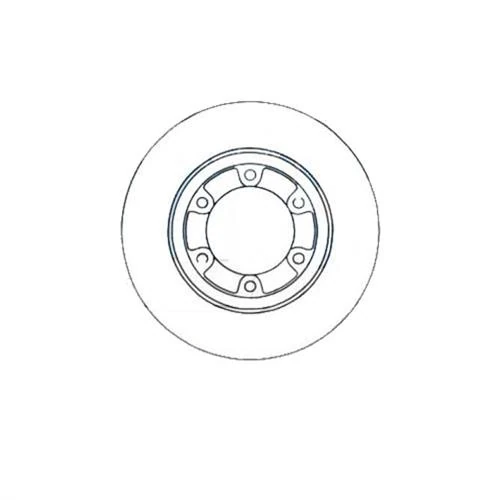 Ön Fren Aynası Mazda Pick-Up B 2500 87-93-Pick-Up E 2600 87> 272x22x6dlxhavali
