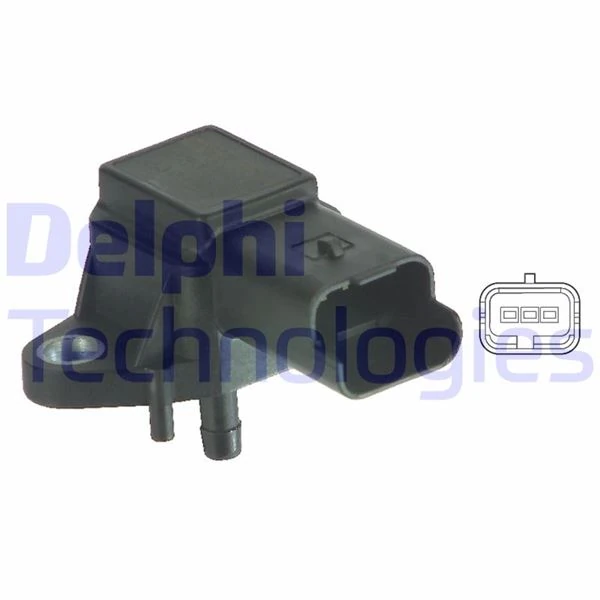 Emme Manifold Basinc Sensoru C1 C2 C3 C3 II-Nemo Bipper P107 P206 P207 P206 T3e 1.4 Hdi Dv4t Ford Fiesta 1.4 Tdci P807 C8 P607 P406 Expert Jumpy Scudo 2.0hdi