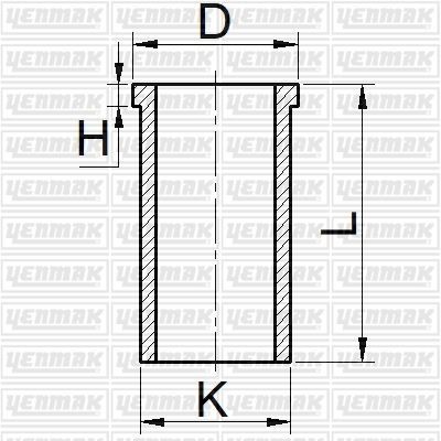Gomlek Accent 1.3 Krb 95-00 71.5 Mm
