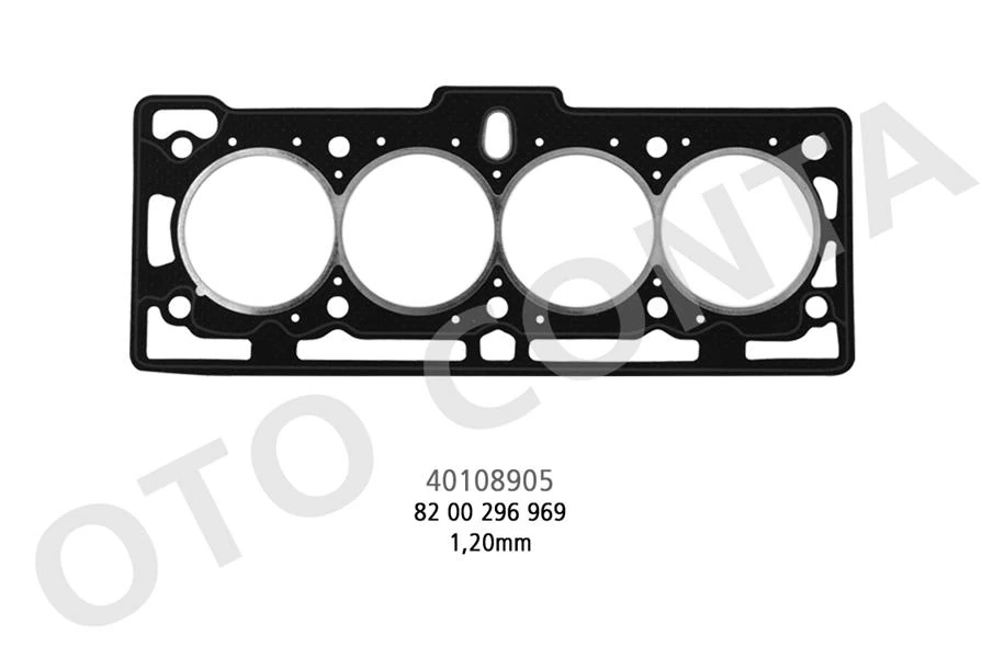 Si̇li̇ndi̇r Kapak Contasi Dacia Logan 04> Sandero 08> Solenza 03> Kangoo II 08> Dokker 12> 1.4 K7j E7j 1.6 K7m Saçli Kli̇ngri̇t