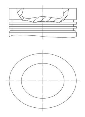 MAHLE Piston Segman AUDI, SEAT, VOLKSWAGEN
