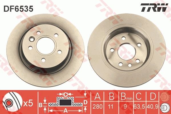 Arka Fren Aynası Volvo V40 D2 D3 D4 T2 T3 T4 T5 Hatchback 12 280x5dl 986479691 -