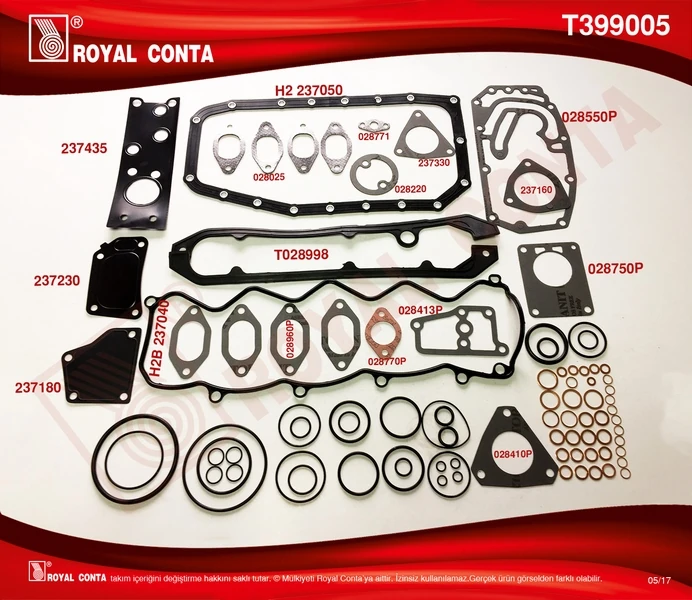 Motor Takım Conta Skc Si̇z Ducato 2.8 D 98-02