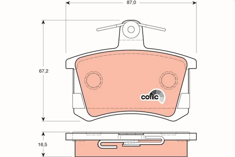 Arka Balata Audi A4 95-00 A6 94-07 A8 95-00 80-100-100 Avant