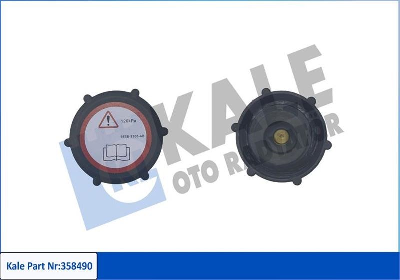 KALE-RADYATOR Radyatör Yedek Su Depo Kapağı FORD, JAGUAR, LAND ROVER, VOLVO