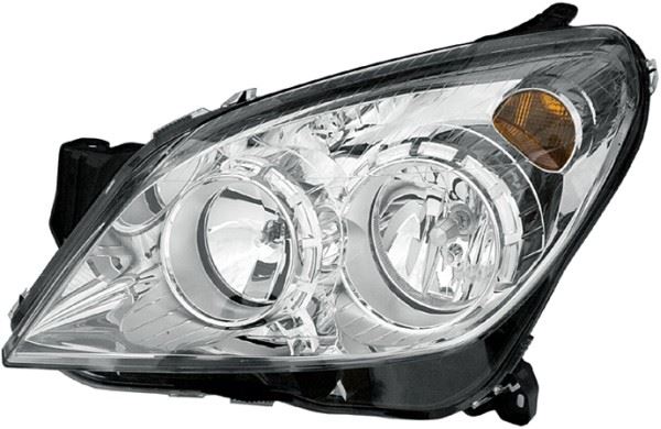Far Si̇nyal Sağ Krom Astra H 03/04> Elektri̇kli̇ H7 H1