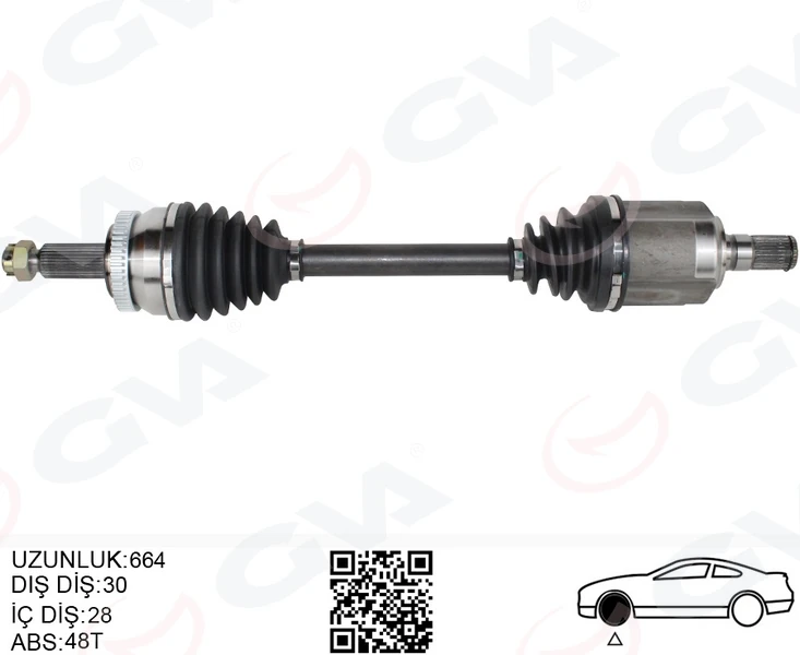 Komple Aks Ön Sol Absli Hyundai Ix35 2.0 Crdi A-T 10-- Kia Sportage 2.0 Crdi A-T 10 -
