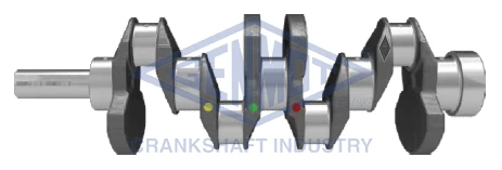 Krank Mi̇li̇ Hyundai H100. H2600 2.6l D4bb Tc Tci Kamyonet Turbo 97-04 Dövme Çeli̇k