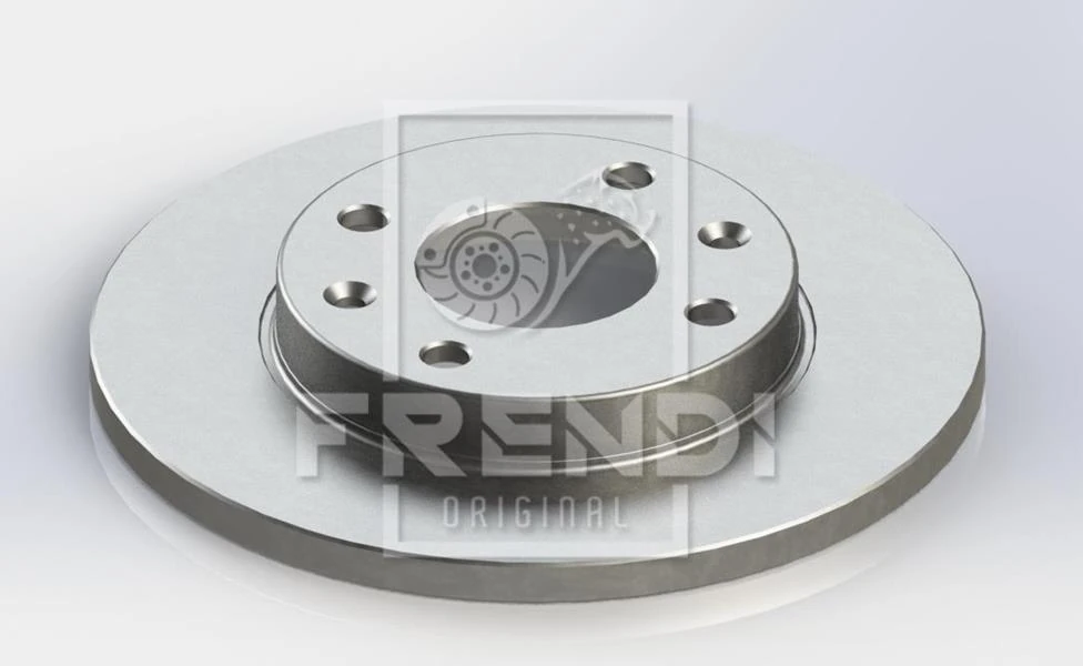 Ön Fren Aynası Peugeot P206 98>12 P306 93>01 Citroen Xsara 97>05 ABS Si̇z 247x13x4dl Dolu Soğutmasiz
