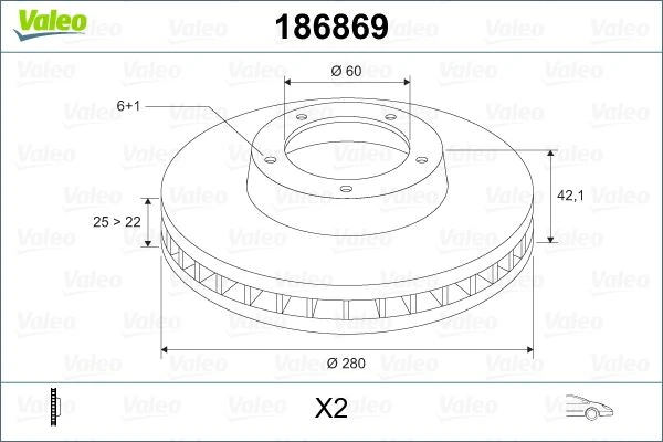 Ön Fren Aynası Astra H 1.4-1.6 04 Meriva 1.6 03 Combo 1.3 Cdti̇ 4.05 280x25x4dlxhavali 569067-95526653-95526654-93197712