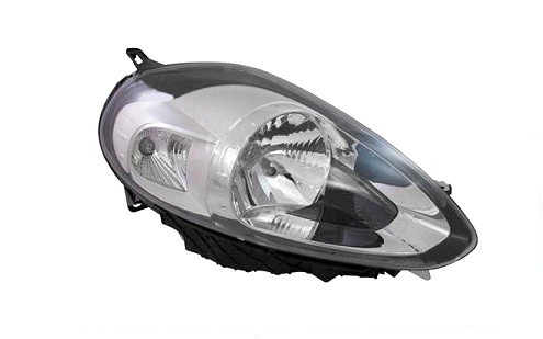 20-C262-05-2b Far Sol Fiat Punto Evo 09 Elk. Motorlu Krom