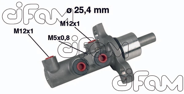 Fren Ana Merkezi̇ Opel Vectra C 02 25.40 Mm Esp Li̇