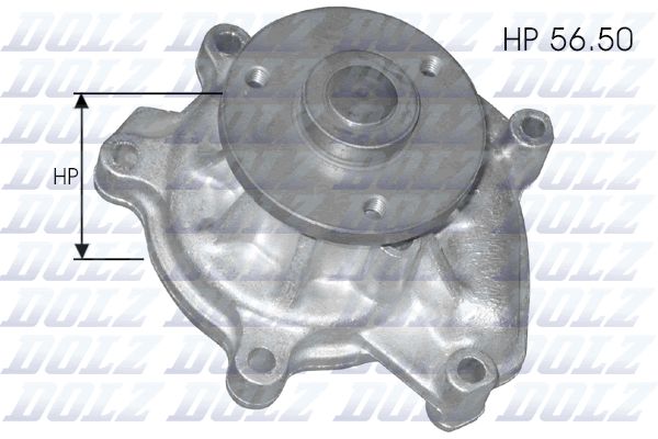 Devi̇rdai̇m Su Pompasi Daihatsu Copen 1.3l K3-Ve L881 06-/ Sirion 1.0l 1.3l M300 M301 05-/ Terios 1.3l K3-Ve J211 06-/ Yrv 1.3l M200 01-07 / Toyota Yaris 1sz-Fe Scp10 99-05 3 Delikli Flanş