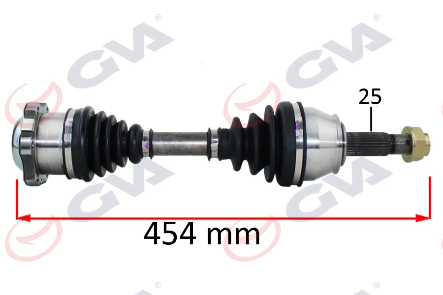 Komple Aks Sol Palio-Albea 1.3 Mtj 03-07 454mm