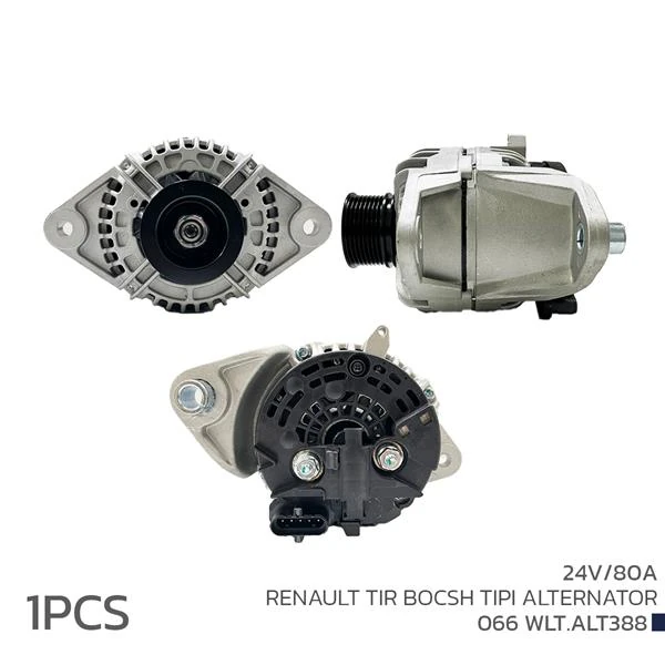 Alternatör Sarj Di̇namosu 24v 80a Renault Tir Bosch Tipi