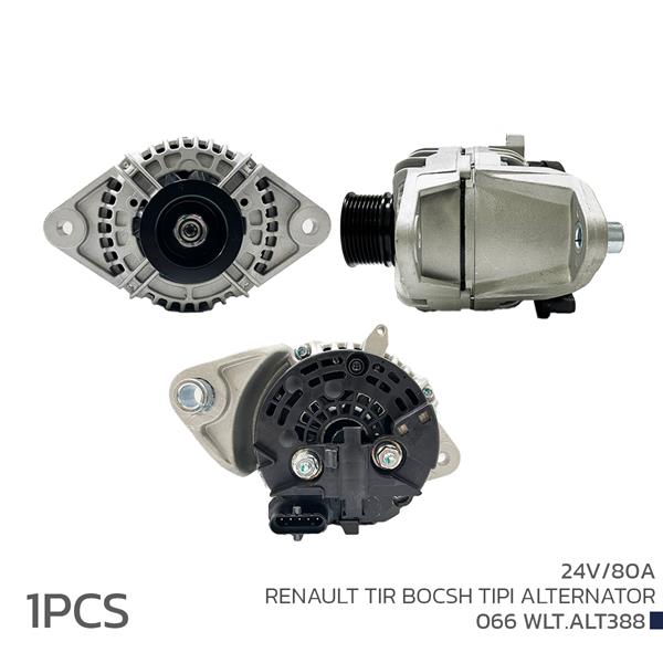 Alternatör Sarj Di̇namosu 24v 80a Renault Tir Bosch Tipi
