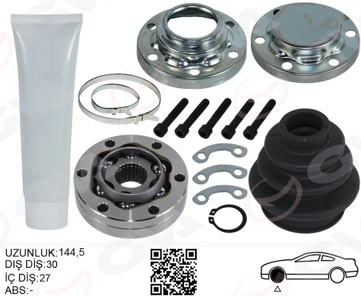 Aks Kafasi İç Sağ/sol BMW E46 E87 E90 E83 E91 Sanziman Tarafi