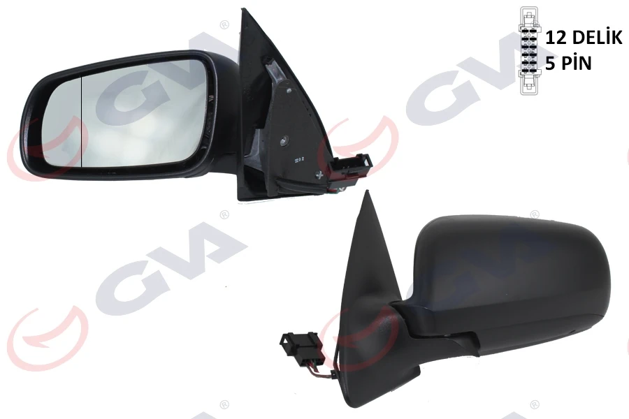 Dış Di̇ki̇z Aynası Sol Fabia 98> Elektri̇kli̇ Isitmali Asferi̇k 5 Fi̇ş Vm-604ehal