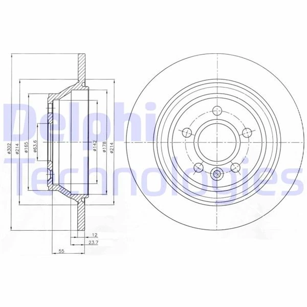 Arka Fren Disk Aynası Volvo V70 III 07> D4 13> S80 II 2.0 3.2 /2.0tdi 08> Xc70 06>