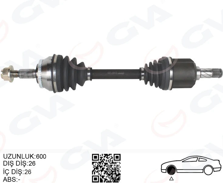 Komple Aks Sol V40 I 2.0 T 00>03 S40 I 2.0 T 97>03 Otomati̇k Şanzıman