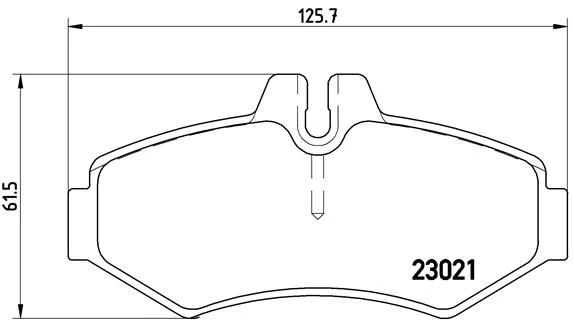 Fren Balatasi Arka Mercedes W463 B901>b904 . Volkswagen Lt 28-35-46