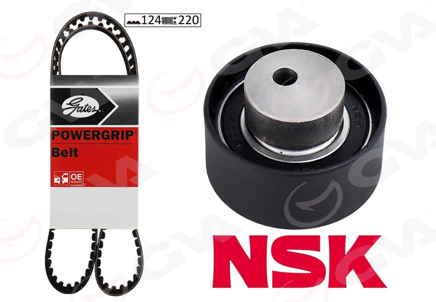 Eksantri̇k Gergi̇ Ki̇ti̇ 124x220 Brava 1.2 16v-Bravo I-II 1.2-1.4-Doblo 1.4-Linea 1.2-Mare-Palio 1.2 K015503xs