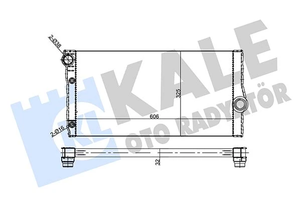 Motor Su Radyatoru BMW F07 F10 F11 F06 F12 F13 F01 F02