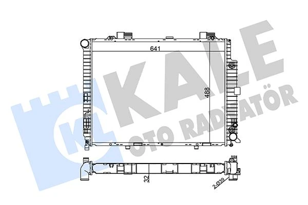 Motor Su Radyatoru Mercedes E-Class W210 S210