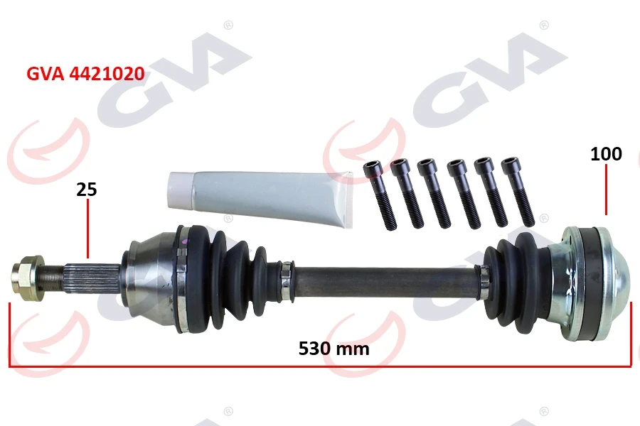 Gva Aks Komple Sağ Fiat, Renault
