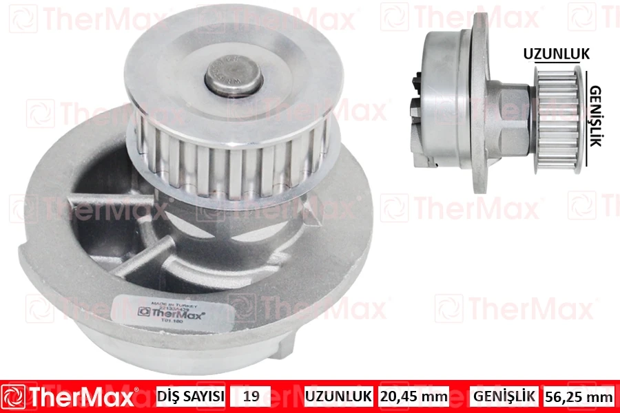 Devi̇rdai̇m Astra F-Vectra A-Corsa A-B-Combo 94-01 1.2-1.4-1.6 Pa442 T 90349239