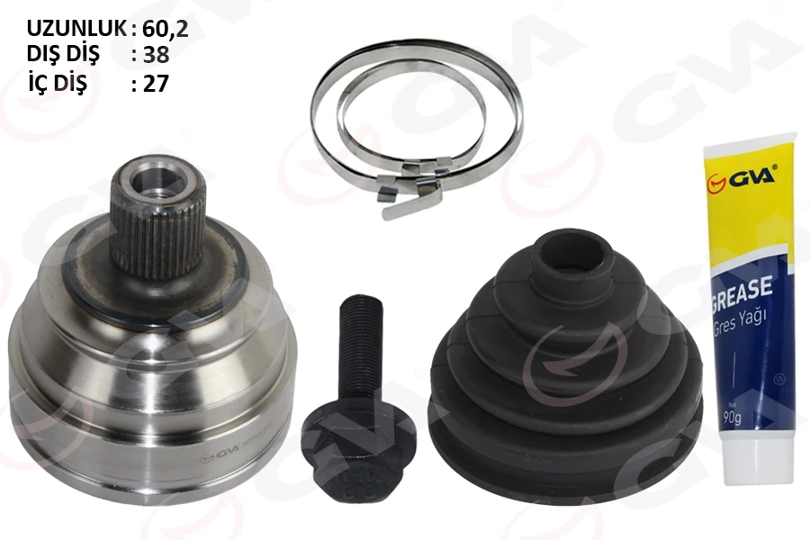 Aks Kafasi Dış T4 2.4 D-2.5 Tdi̇ 91-03 Aja-Acv-Aab-Ajt 2.4 D-2.5 Tdi̇