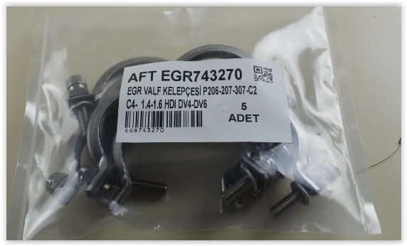 Egr Valf Kelepçesi̇ P206-207-307-C2-C3-C4 1.4-1.6 Hdi Dv4-Dv6