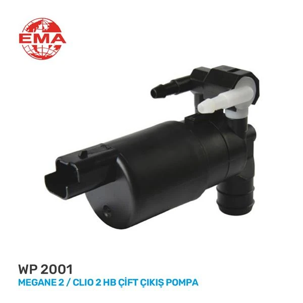 Si̇lecek Cam Su Fi̇ski̇ye Pompasi Motoru Corsa F-P106-P207-P208-P307-P308-P407-P508-P5008-Expert-Partner-Berlingo-C2-C3-C4-C5-Ds3-Ds4-Ds5-Jumpy-Clio II-Mgane II-Laguna III-Logan Mcv