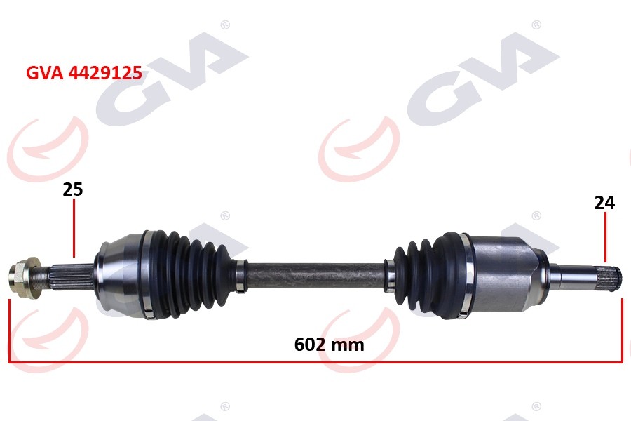 GVA Aks Komple SOL CITROËN, FIAT