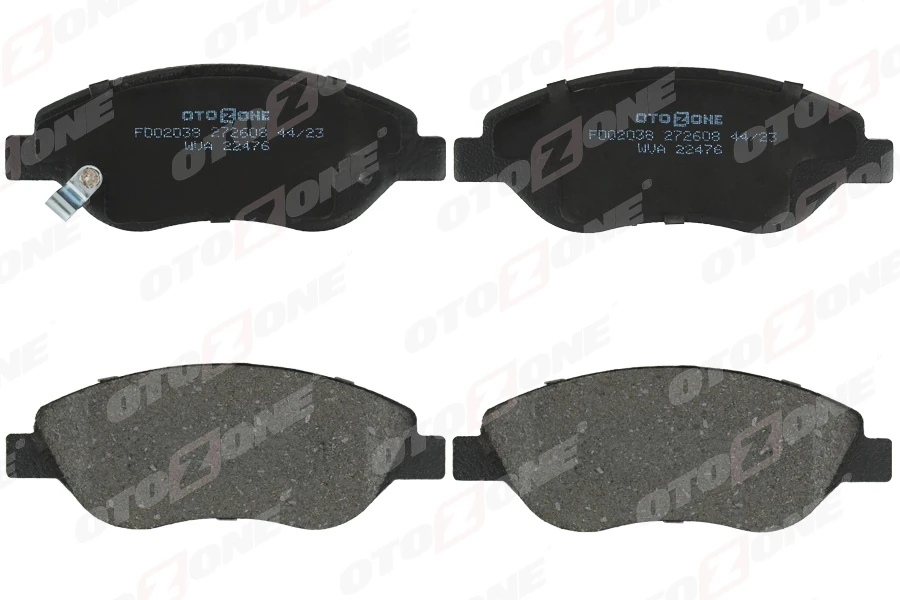 Ön Balata Fiat Egea 15> 1.4 1.5 T4 Hibrit 1.6 D K:19 Mm G:151.1 Mm Büyük Ti̇p