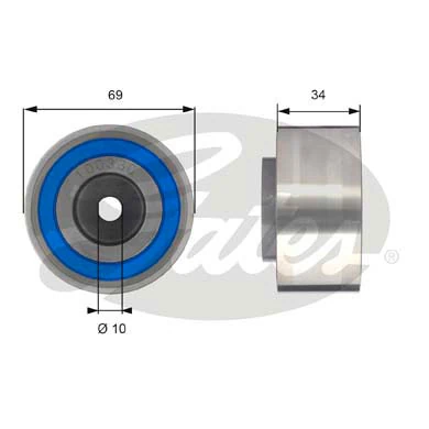 Triger Avara Gergi Rulmanı Peugeot 407-607-Citroen C6-C5 2.7 3.0 Hdi