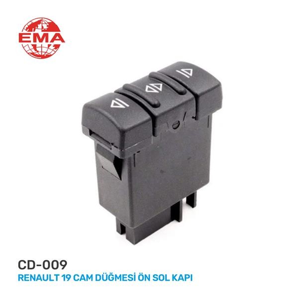 Cam Açma Anahtari Sol Renault 19-Master Tekli̇