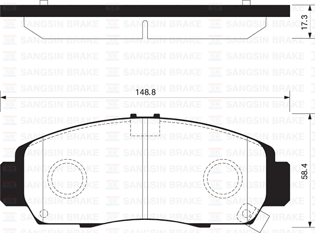 Ön Fren Balata Honda Civic 1.6l R16a2 Vtec Sedan Fb7 12-15-Telli Tip Balata