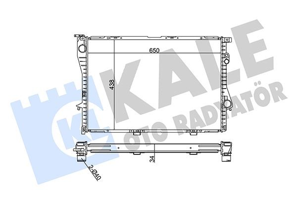 Motor Su Radyatoru BMW M51 D25 E38 96 01 E39 96 03