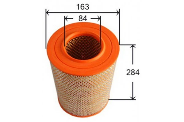 Hava Fi̇ltresi̇ Boxer-Jumper-Ducato 94-02 1.9tdi-2.5td-2.0i-2.8d-2.8hdi-2.8tdi-2.8jtd