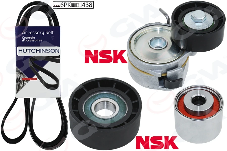 Alternatör Gergi̇ Ki̇ti̇ Kütüklü Partner-Berlingo-Scudo-Jumpy-Xsara-306 1.9d 99>dw8b Kli̇ Siz K016pk1438