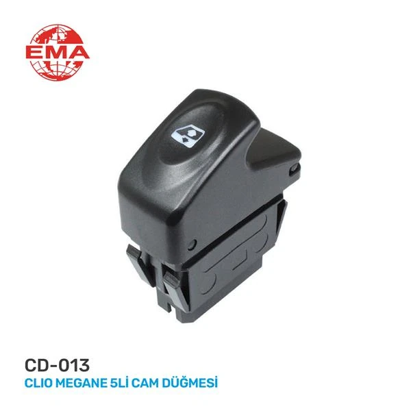 Cam Açma Anahtari Sağ Megane I-Clio II 98-05 5 Fi̇ş-Tekli̇