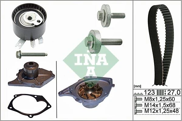 Su Pompali Triger Seti 123 Dis 27mm Clio II 01 06 Megane II 04 Kango 01 Micra III 04 Duster 10 1.5 Dci K9k Euro 3 Euro 4