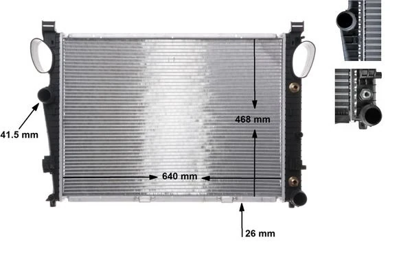 Motor Su Radyatoru Mercedes S-Class M112 M272 W220 98>05