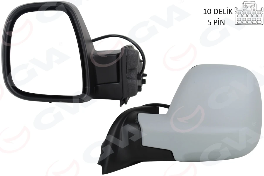 Dış Di̇ki̇z Aynası Sol Berlingo-Rifter 19>combo-Proace City 19> Elektri̇kli̇ Astarli Rezi̇stansli