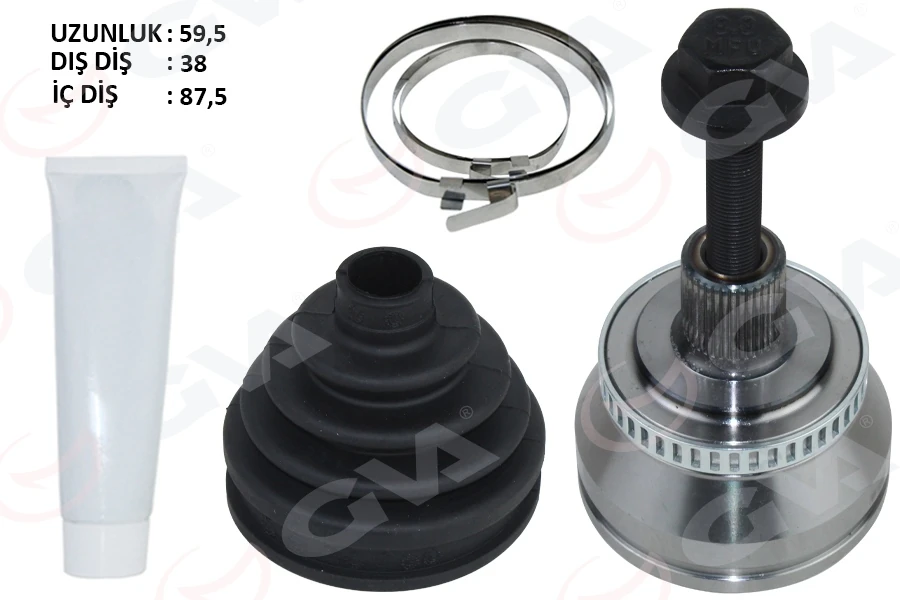 Aks Kafasi Dış A4 1.8 T-2.0 Tdi̇ 00-08 Blb-Bre-Bfb-Bex 1.8 T-2.0 Tdi̇
