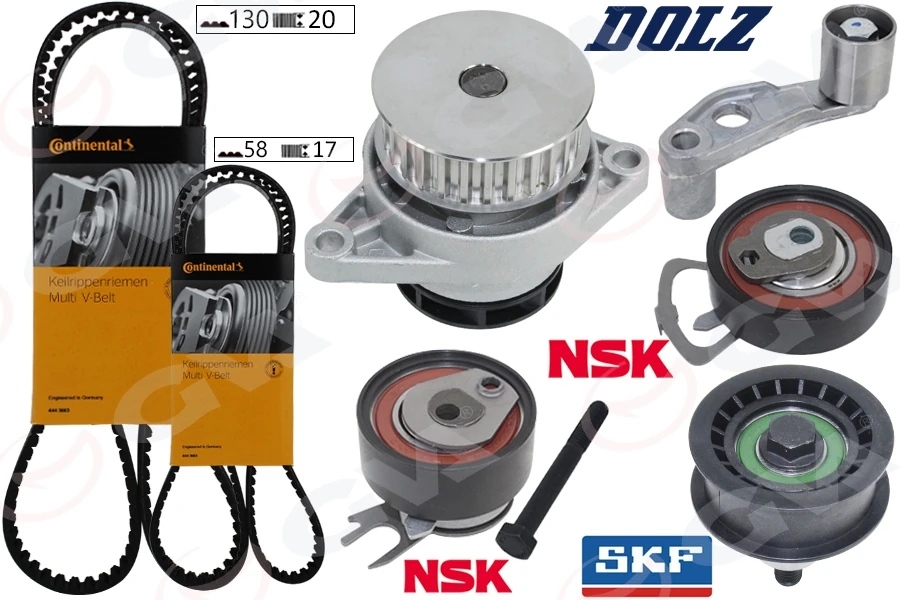 Devi̇rdai̇mli̇ Tri̇ger Seti̇ 130x20 Golf4-Bora 1.6 16v Bcb-Azd