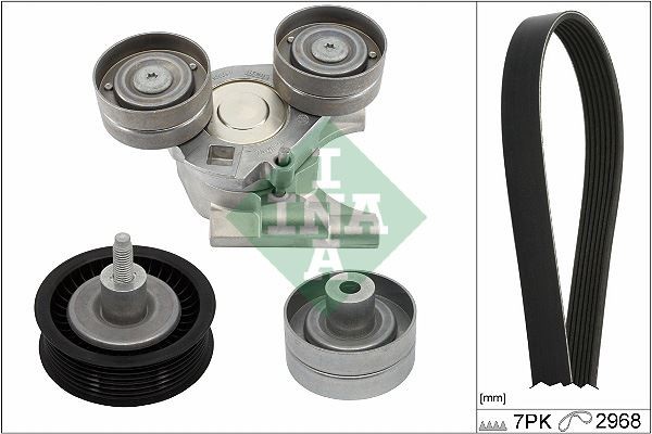 Alternatör Gergi̇ Rulman Kiti Gegi-Kayis-Avere Bilya Dahil 4 Parca Transit V348-V363 11 2.2 155ps