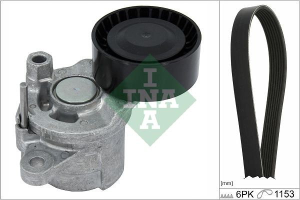 Alternator Gergi̇ Ki̇ti̇ 6pk1153 Astra L-Corsa F-Combo E-Crossland-Grandland-Mokka-Vivaro C-Zafira Life-P2008-P208-P3008-P301-P308-P5008-P508-Expert IV-Partner-Rifter-Berlingo-C3-C4 1.5 Bluehdi