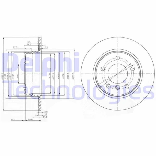 Fren Diski Arka BMW E81 E87